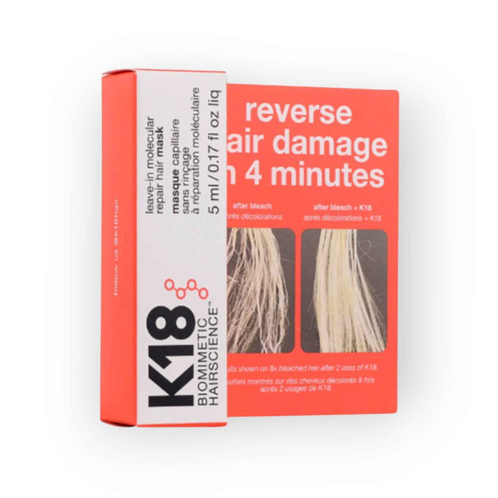 K18 Leave-In Molecular Repair Hair Mask – 5 ml