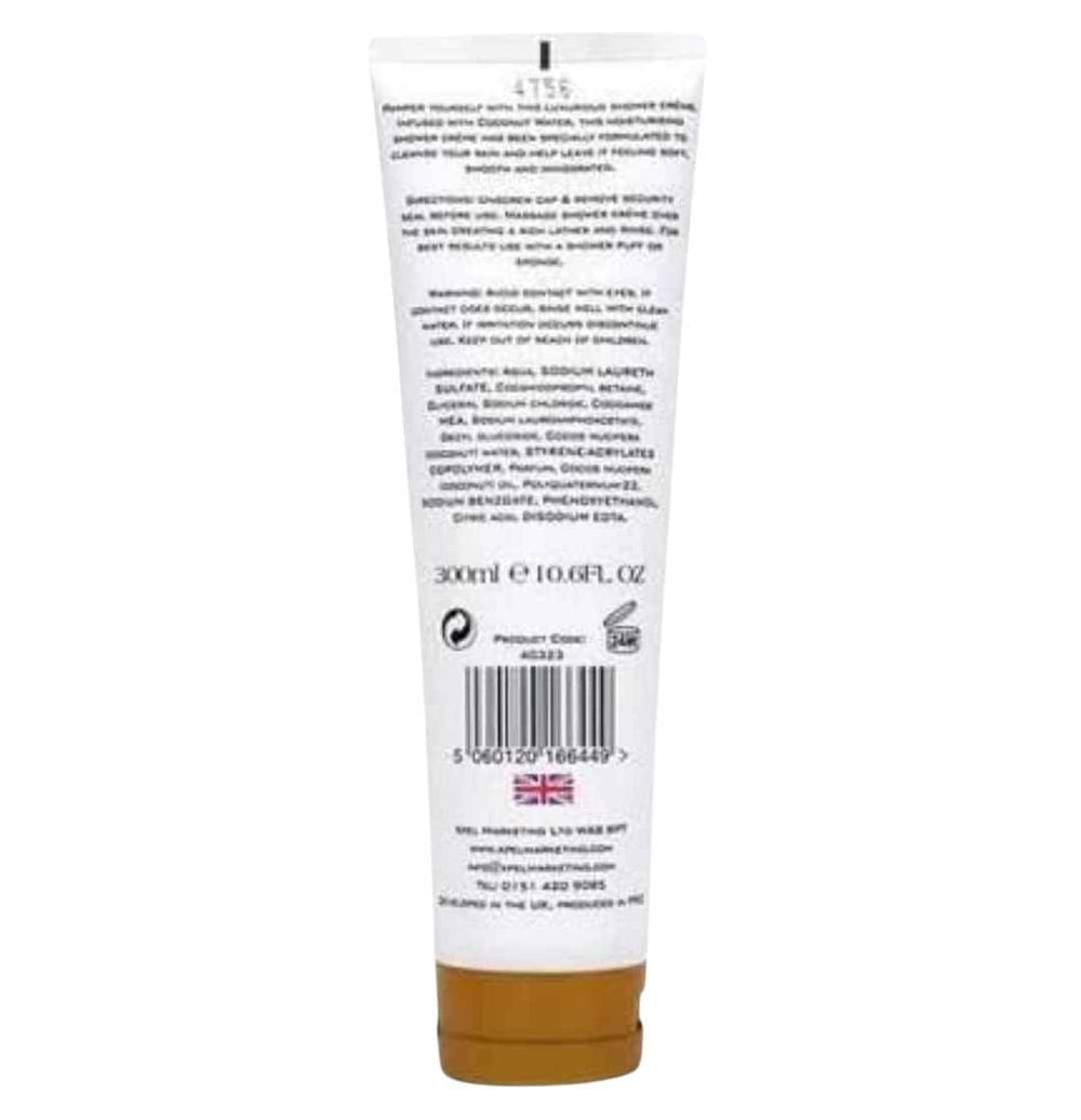 Crème de douche hydratante à l’eau de coco – 300 ml