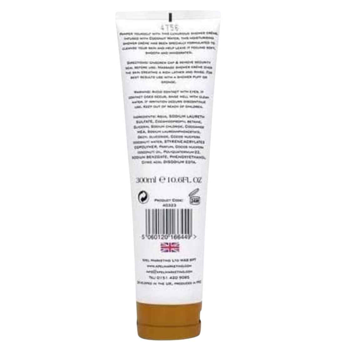 Crème de douche hydratante à l’eau de coco – 300 ml