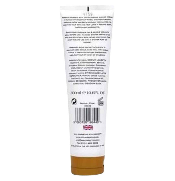 Crème de douche hydratante à l’eau de coco – 300 ml