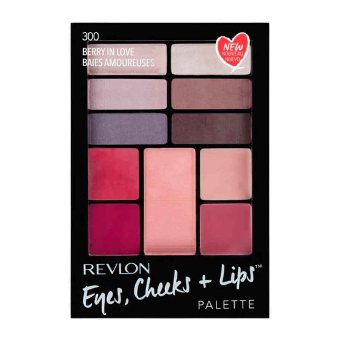 Palette Revlon New Eyes Cheeks Lips 300 Berry in Love