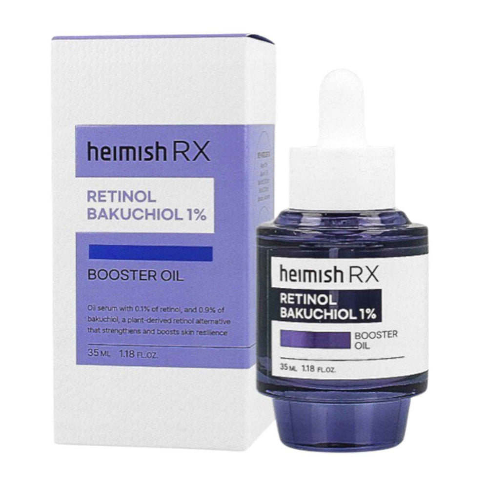 Huile Sérum Booster Anti-Âge au Rétinol 0.1% et Bakuchiol 0.9% - Heimish RX (35ml)