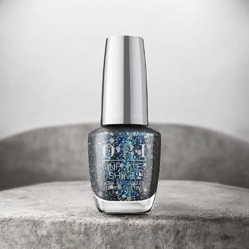 O.P.I – Infinite Shine 2 Vernis Longue Tenue (Effet Pailleté Bleu &amp; Argent)