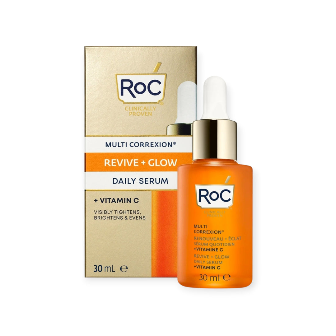 RoC Multi Correxion – Sérum Quotidien Renouveau + Éclat à la Vitamine C – 30 ml