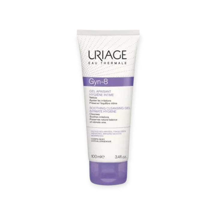 Gyn-8 d’Uriage – Gel Nettoyant Apaisant pour l’Hygiène Intime