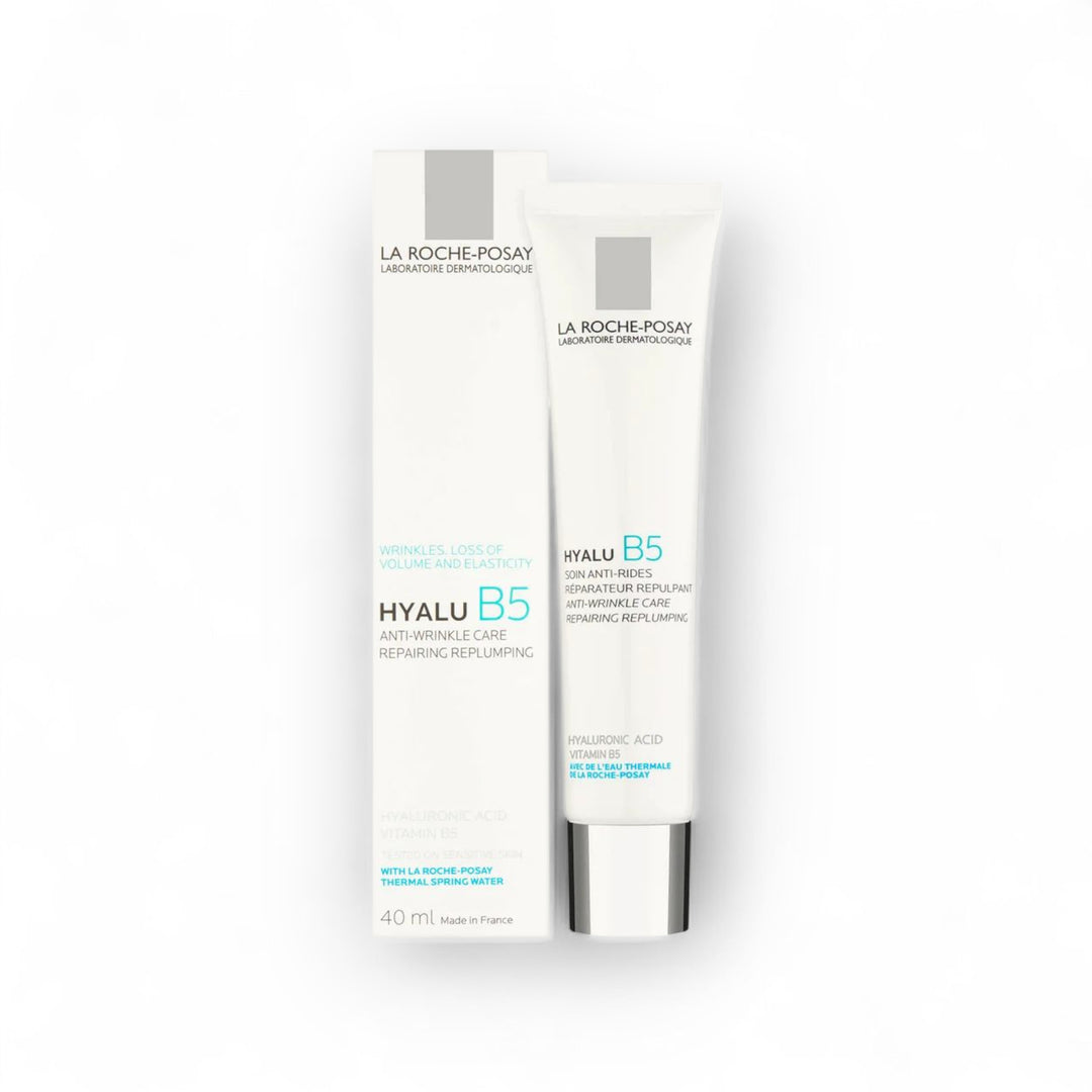 La Roche-Posay Hyalu B5 Crème – Soin Anti-Rides Réparateur & Repulpant – Acide Hyaluronique + Vitamine B5 – 40 ml - Wifna