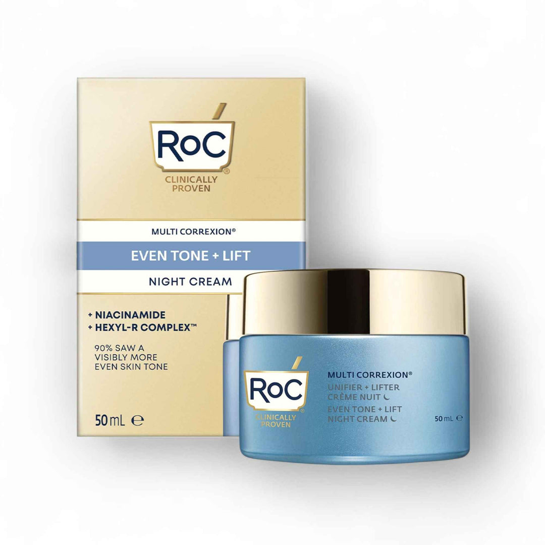 RoC Multi Correxion Crème Nuit Unifier + Lifter – Soin Nuit Raffermissant & Éclat .