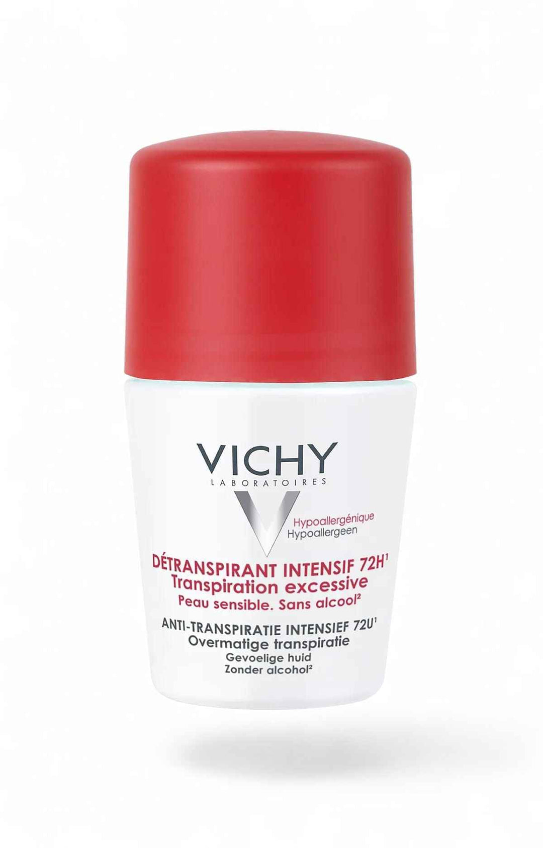 Vichy Détranspirant Intensif 72h – Peaux Sensibles – Sans Alcool – 50 ml