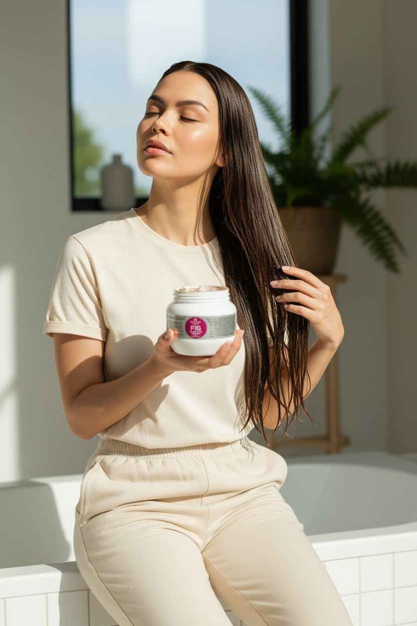 Kallos Fig Hair Mask – Masque Capillaire Nourrissant à la Figue (275 ml)