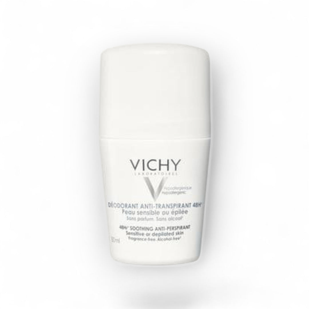 Vichy Déodorant Anti-Transpirant 48h Peaux Sensibles ou Épilées – 50 ml - Wifna