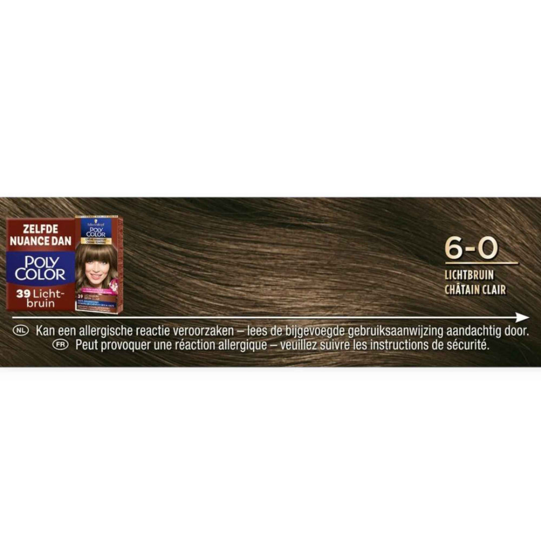 Vitalcare Poly Palette 6-0 – Coloration Châtain Clair