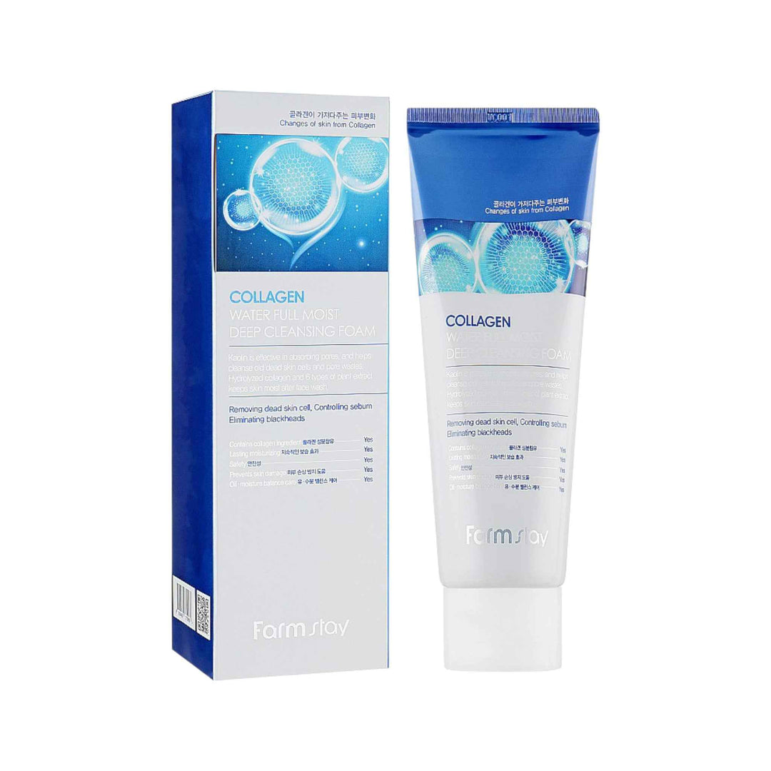 Farm Stay - Collagen Water Full Moist Deep Cleansing Foam