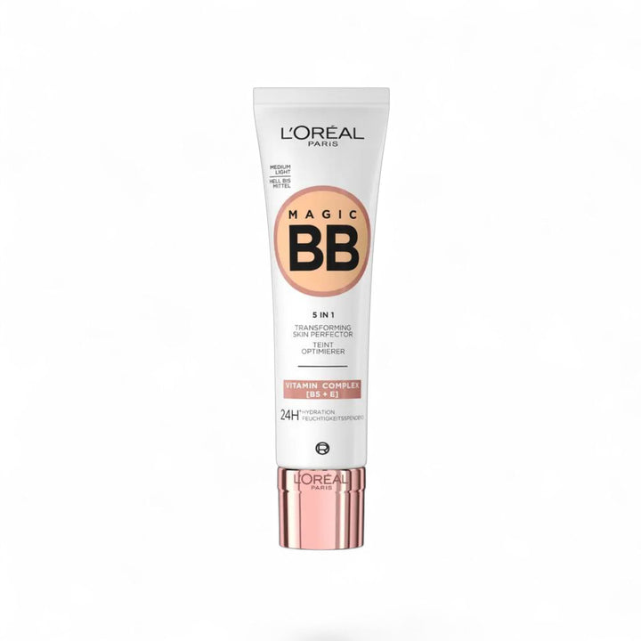 L’Oréal Paris Magic BB Cream 5 en 1 Medium Light – Perfecteur de Teint Hydratant 30 ml - Wifna