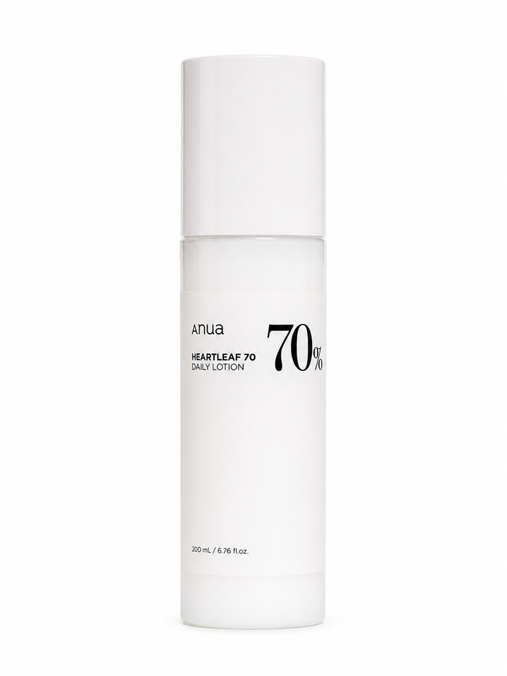 Anua Heartleaf 70 Daily Lotion 200ml – Lotion Hydratante Apaisante Peaux Sensibles