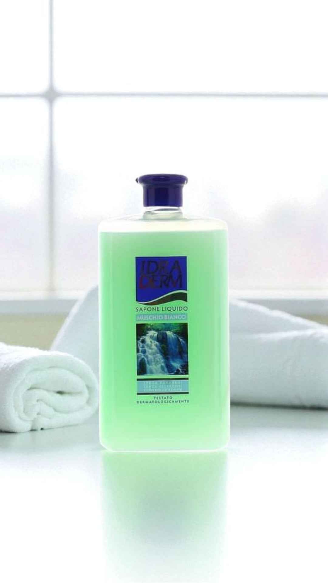 Savon mains Idraderm Musc Blanc – Recharge 1L