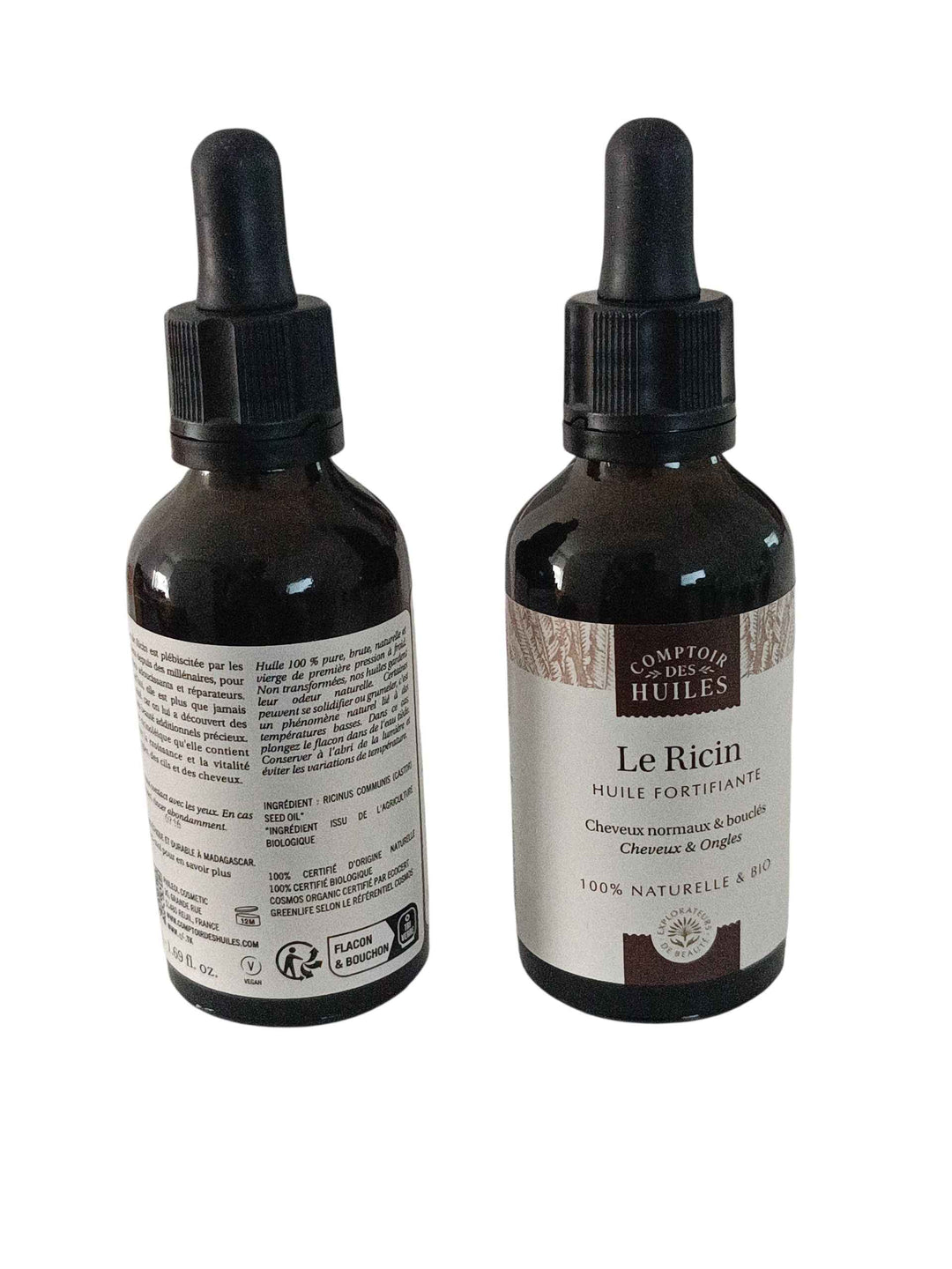 Huile de Ricin Bio – Fortifiante & Réparatrice | Corps, Cheveux, Cils & Ongles | 100/100 sur Yuka 🥕