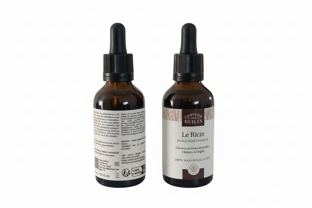 Huile de Ricin Bio – Fortifiante & Réparatrice | Corps, Cheveux, Cils & Ongles | 100/100 sur Yuka 🥕