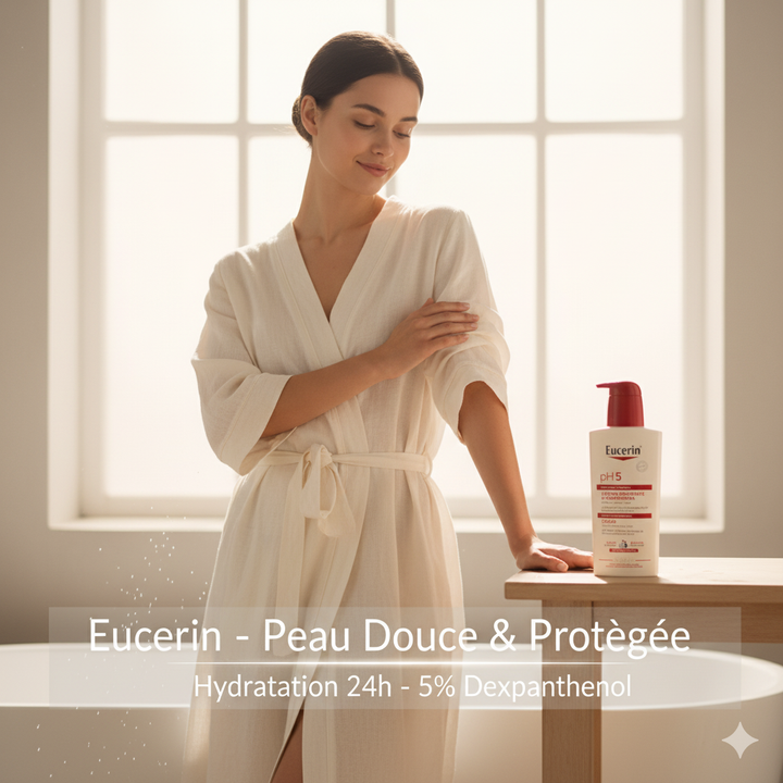 Eucerin pH5 Lotion Calmante & Protectrice – Peaux Sèches et Sensibles – 400 ml - Wifna