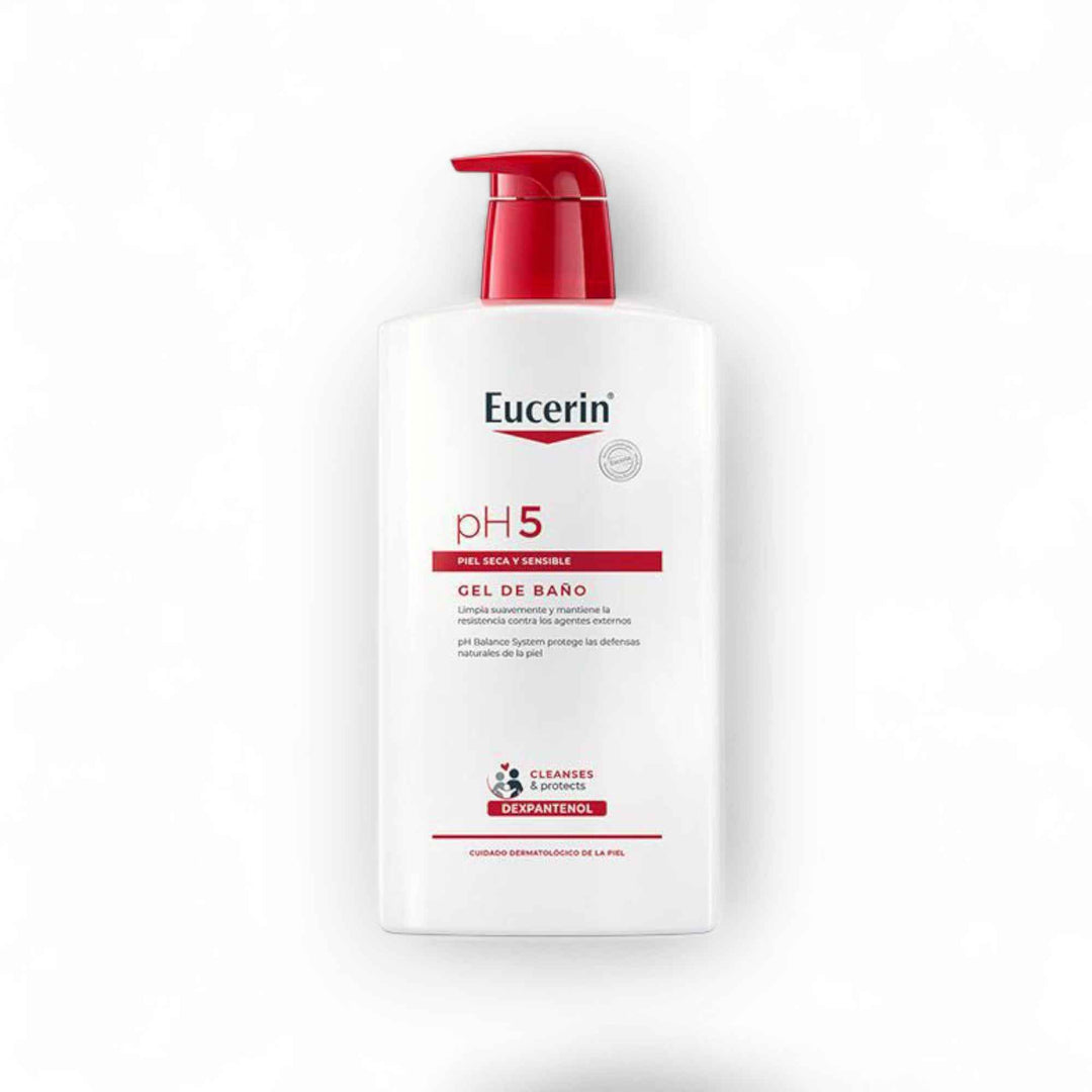 Eucerin pH5 Gel de Bain – Peaux Sèches & Sensibles – 1L