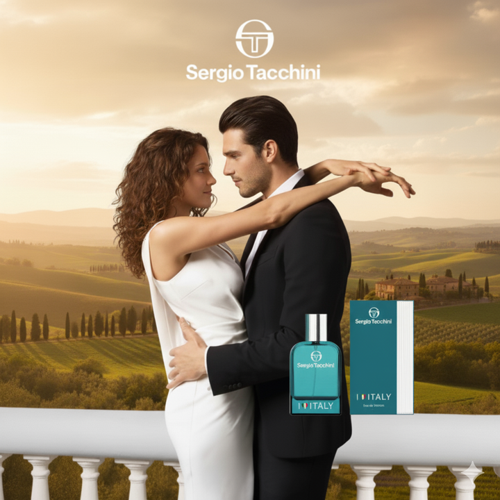 Sergio Tacchini Italy Eau de Toilette for Men – Fraîcheur & Élégance Italienne (30 ml)