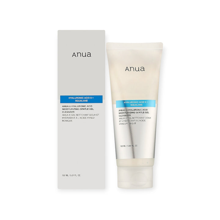 Anua Hyaluronic Acid 8 Gentle Gel Cleanser – Nettoyant Hydratant Doux