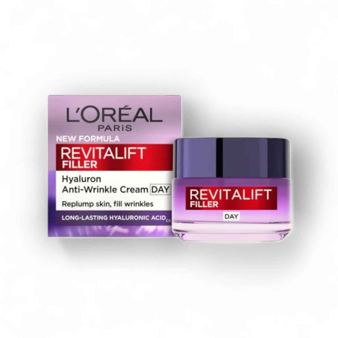 L’Oréal Paris Revitalift Filler Crème de Jour | Soin Anti-Rides à l’Acide Hyaluronique – 50 ml