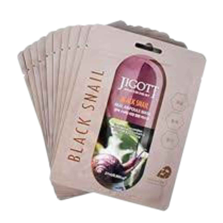 Jigott - Black Snail Real Ampoule Mask (27 ml)
