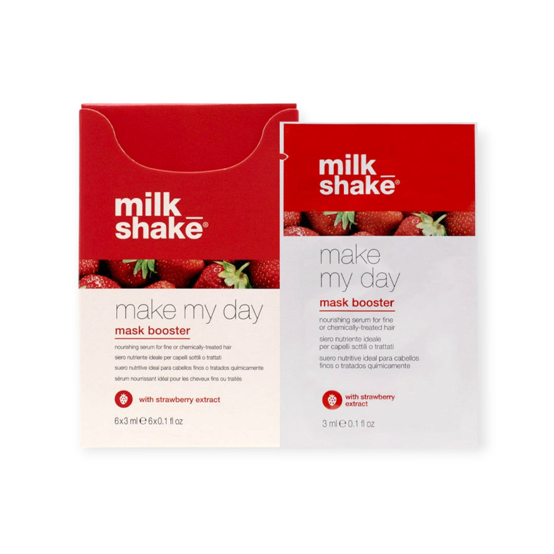 🍓 Milk_Shake Make My Day Mask Booster – With Strawberry Extract (6x3ml)