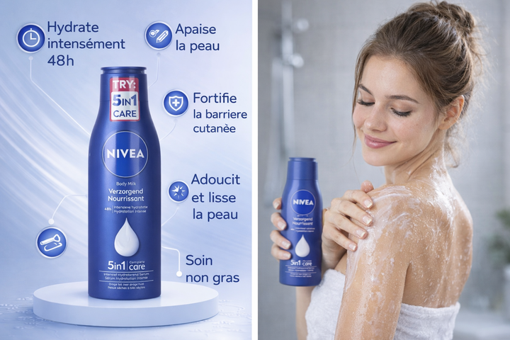Nivea Lait Corps Nourrissant – 250 ml