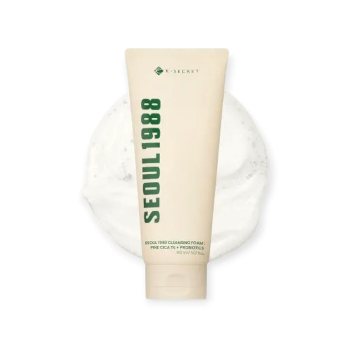 Seoul 1988 : Mousse Nettoyante Équilibrante au Pine Cica 1% & Probiotiques (150ml)