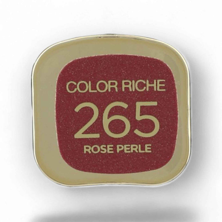 L’Oréal Paris Color Riche Rouge à Lèvres 265 Rose Perle – Couleur Satinée &amp; Hydratation Intense