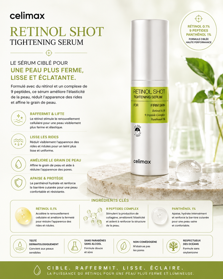 Celimax - Retinol Shot Tightening Serum (30 ml)