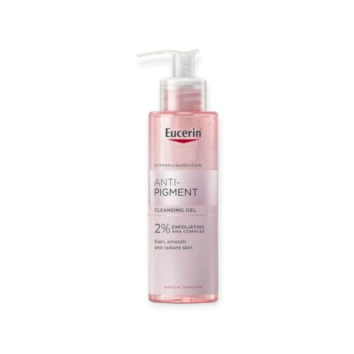 Eucerin Anti-Pigment Gel Nettoyant Exfoliant 2% AHA Complex – Réduction des Taches & Teint Lumineux – 400 ml