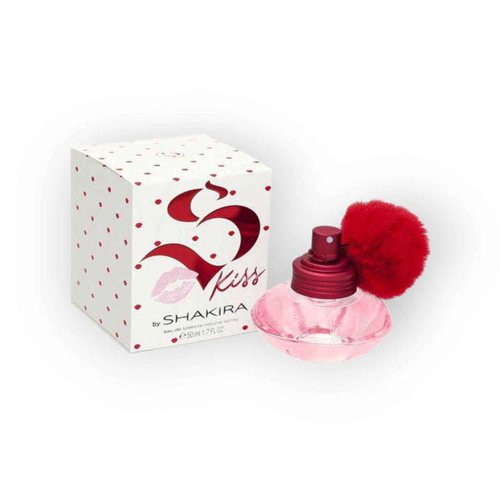💋 Shakira Kiss Eau de Toilette for Women – Parfum Fruité & Séducteur (50 ml)
