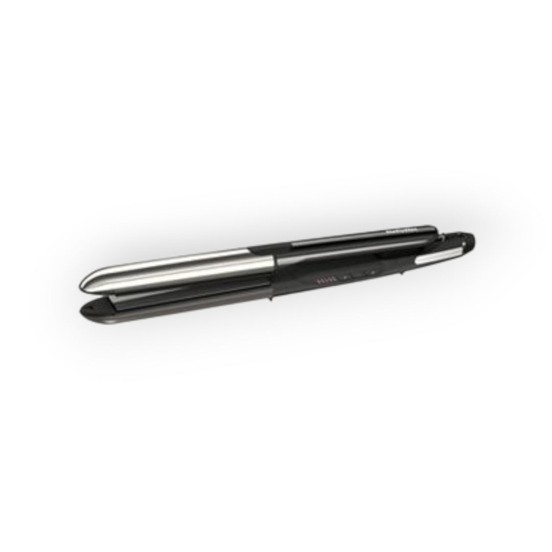 BaByliss Paris Pure Metal 2 en 1 – Lisseur & Boucleur Professionnel (ST480E