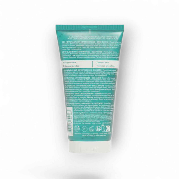 Uriage Hyseac Gel Nettoyant Anti-Imperfections – Nettoyant Sans Savon Peaux Grasses à Tendance Acnéique 150 ml