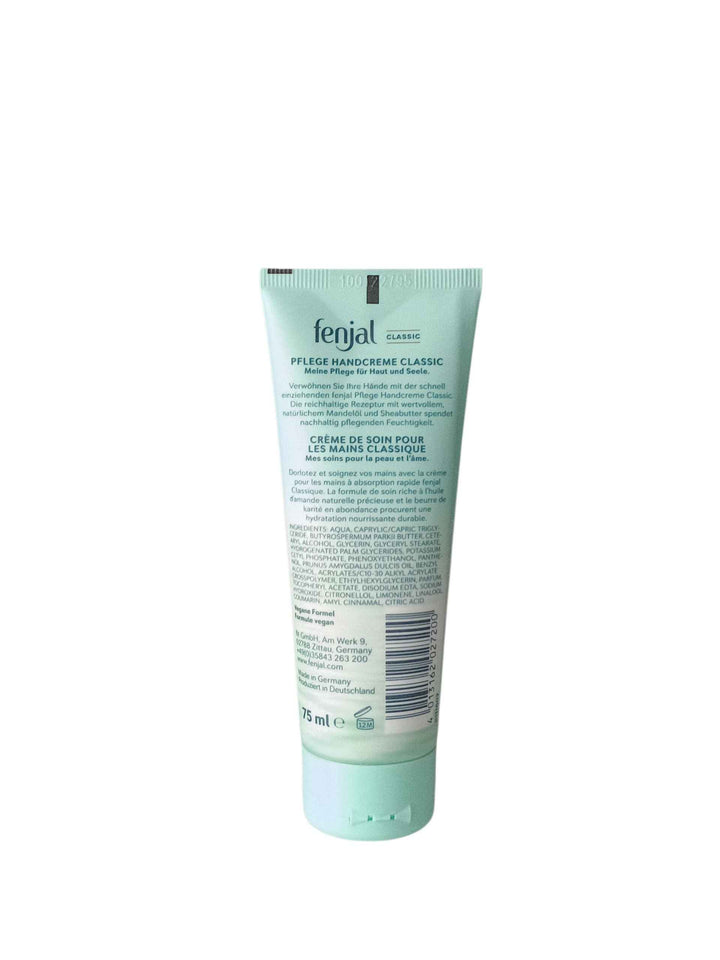 Fenjal Classic – Crème de Soin des Mains Huile Naturelle 75 ml