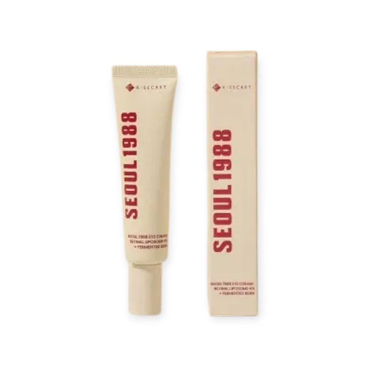 K-SECRET Seoul 1988 : Crème Yeux au Rétinal Liposome 2% &amp; Haricot Noir