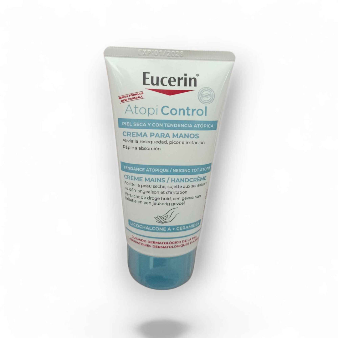 Eucerin AtopiControl Crème Mains – Peaux Sèches & À Tendance Atopique – 75 ml