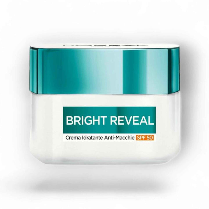 L’Oréal Paris Bright Reveal Crème Hydratante Anti-Taches SPF 50 – Éclat, Protection & Hydratation – 50 ml