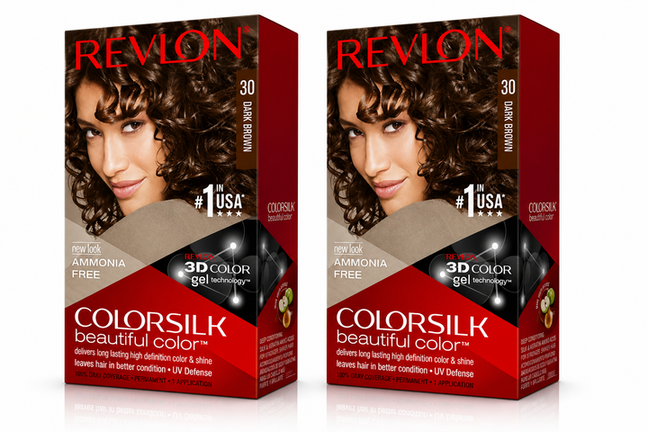 ColorSilk Beautiful Color 30 Dark Brown – Coloration Permanente Sans Ammoniaque