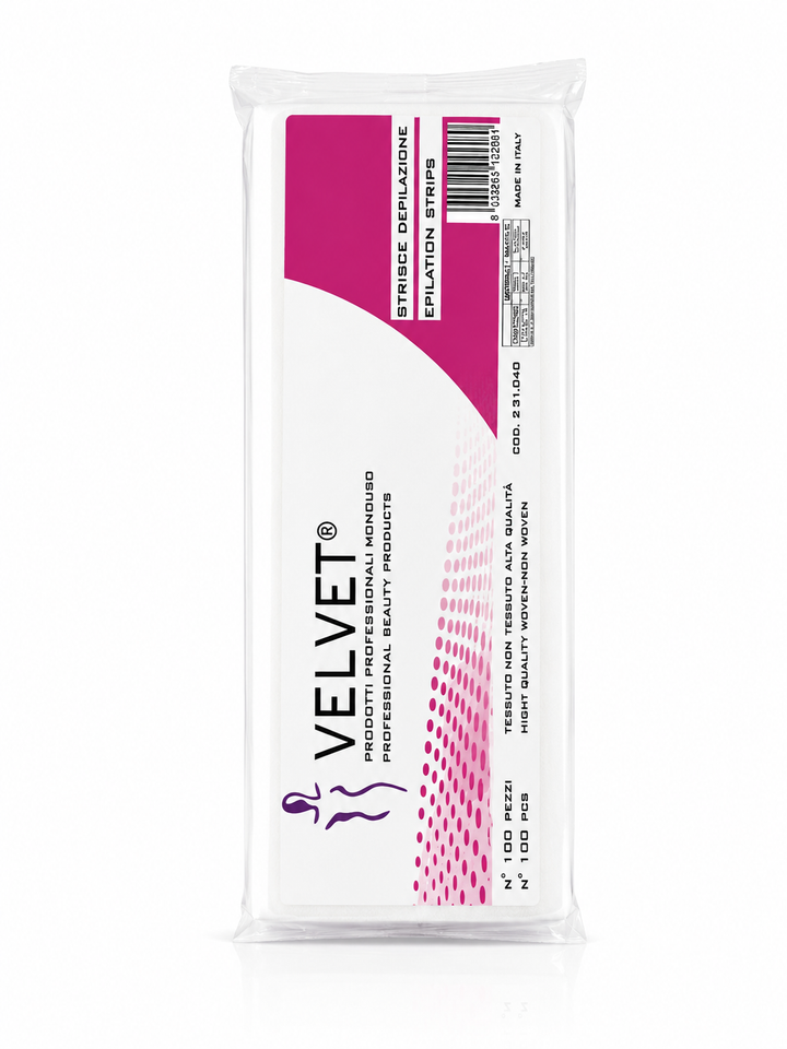 Velvet – Bandes de Dépilation Haute Qualité (100 pièces)