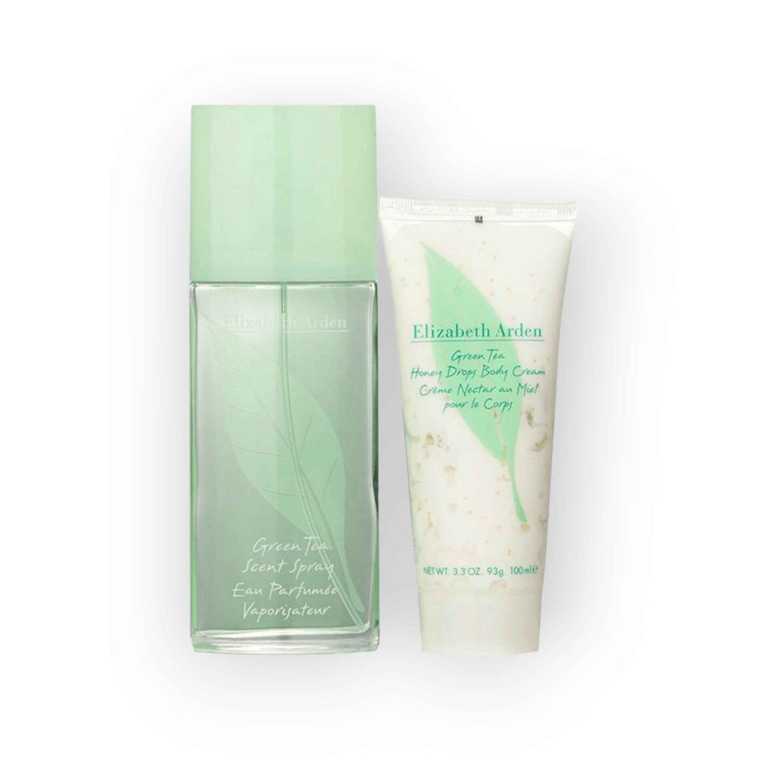 Elizabeth Arden Green Tea – Coffret Eau Parfumée Vaporisateur + Crème pour le Corps