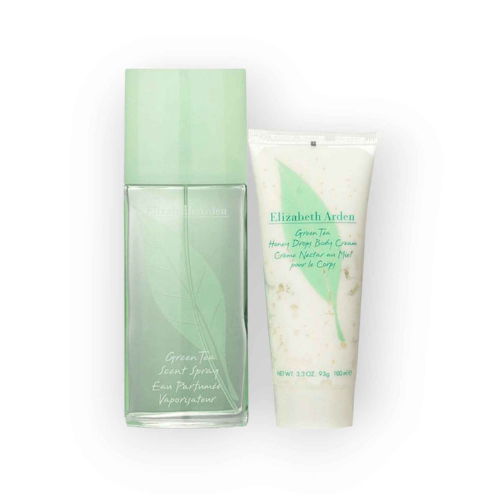 Elizabeth Arden Green Tea – Coffret Eau Parfumée Vaporisateur + Crème pour le Corps