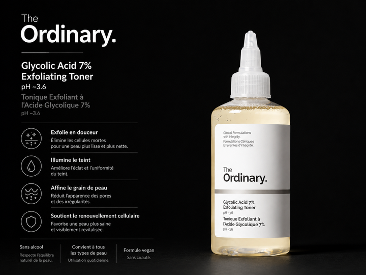 The Ordinary – Glycolic Acid 7% Exfoliating Toner – 100 ml