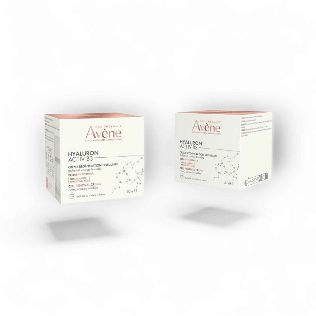 Avène Hyaluron Activ B3 Crème Régénération Cellulaire – Soin Anti-Rides et Fermeté – Peaux Sensibles 50 ml