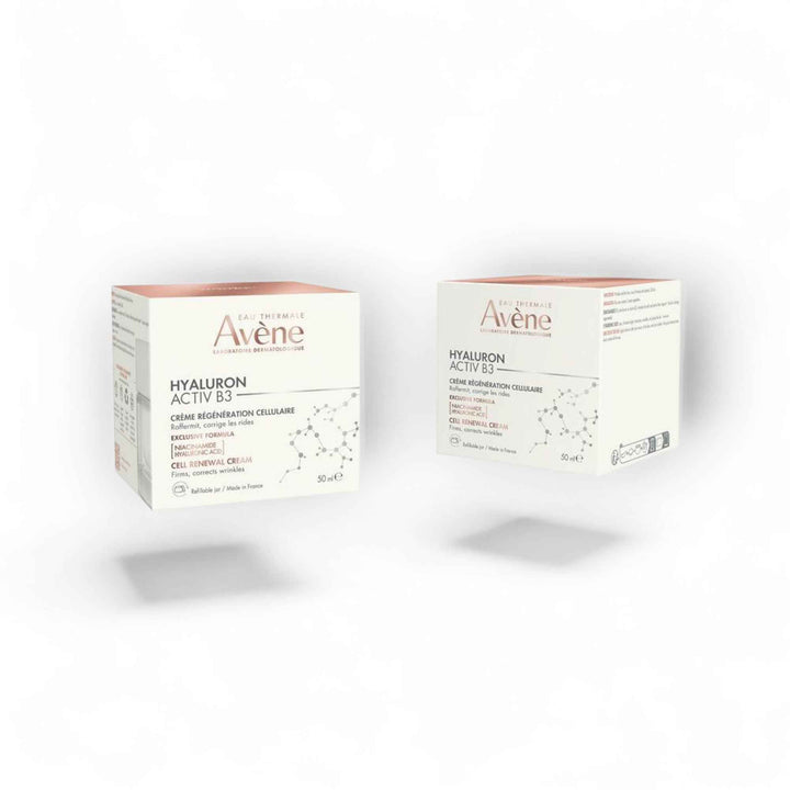 Avène Hyaluron Activ B3 Crème Régénération Cellulaire – Soin Anti-Rides et Fermeté – Peaux Sensibles 50 ml