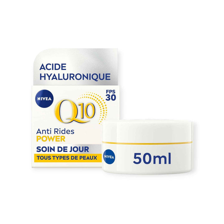 Nivea Q10 Power – Crème de Jour Extra Raffermissante Anti-Rides SPF 30 (50 ml)
