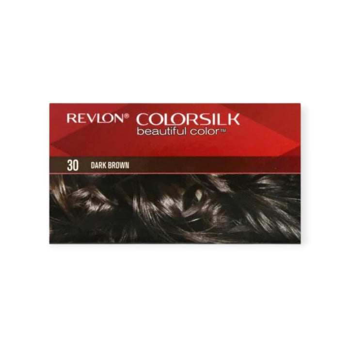 Revlon ColorSilk 30 Brun Foncé – Coloration Permanente Sans Ammoniaque
