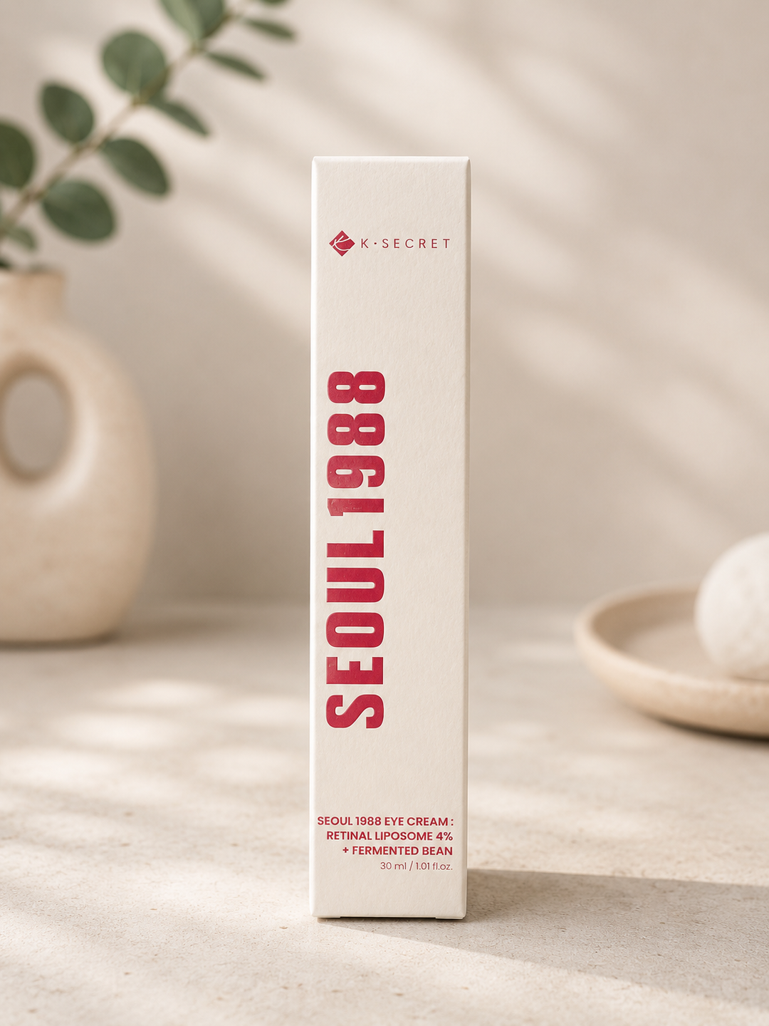 K-SECRET Seoul 1988 : Crème Yeux au Rétinal Liposome 2% &amp; Haricot Noir